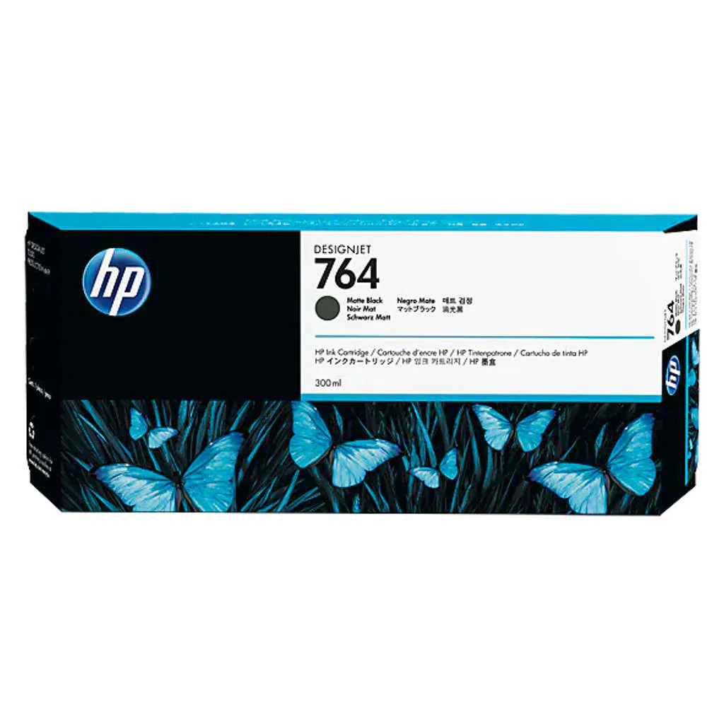 HP 764 300ml Matte Black DesignJet Ink Cartridge