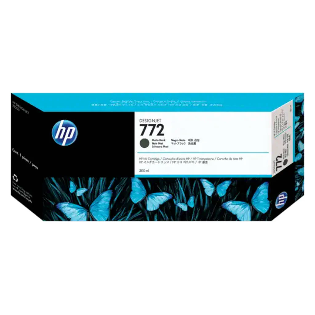HP 772 300ml Matte Black DesignJet Ink Cartridge