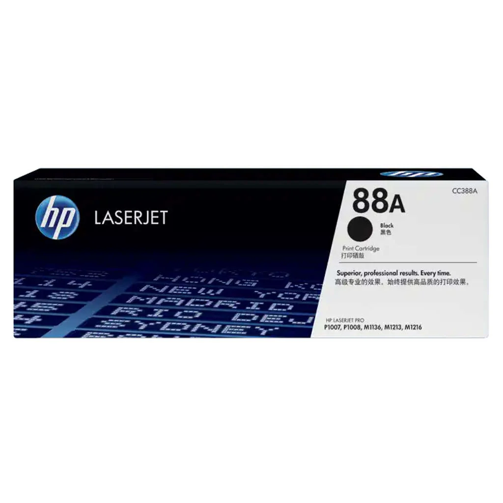 HP 88AC Black Original LaserJet Toner Cartridges