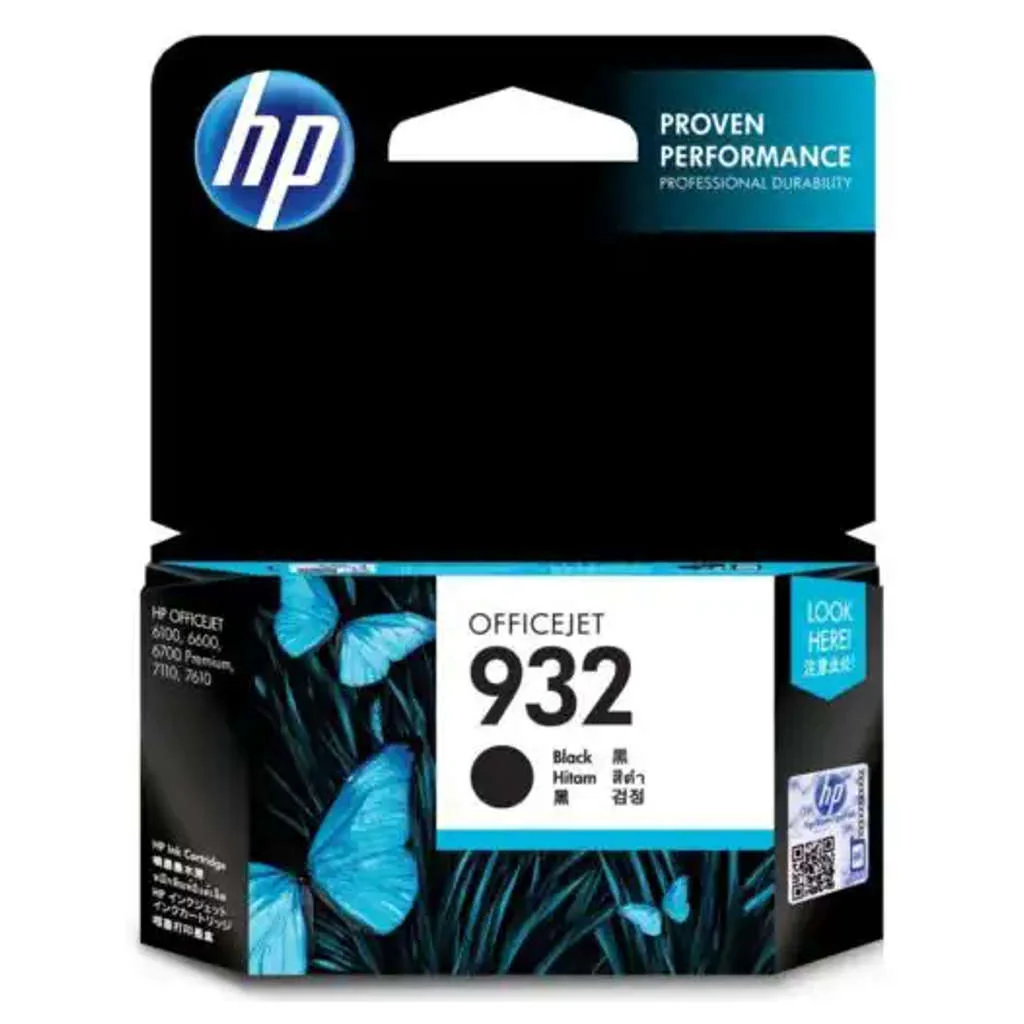 HP 932 Black Original Ink Cartridge