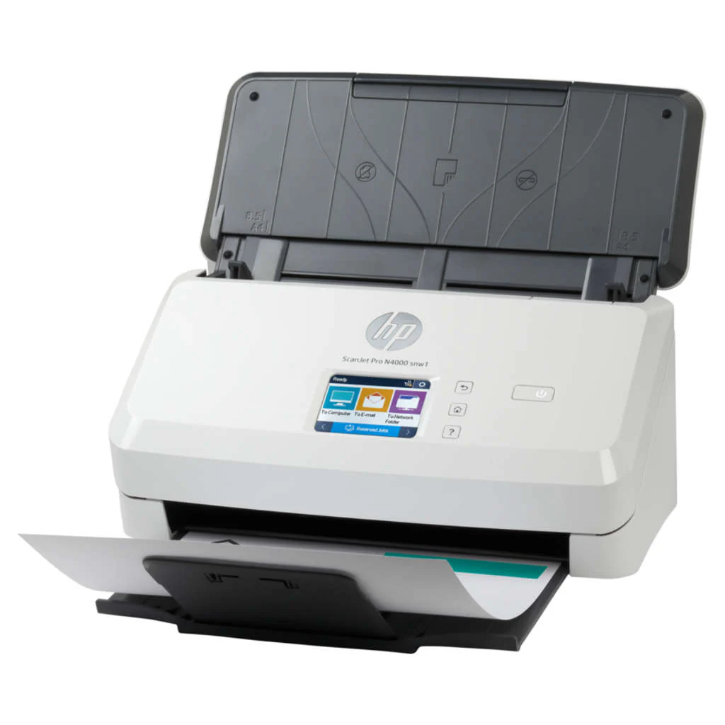 HP ScanJet Pro N4000 snw1 Sheet-Feed Scanner 6FW08A - Image 2