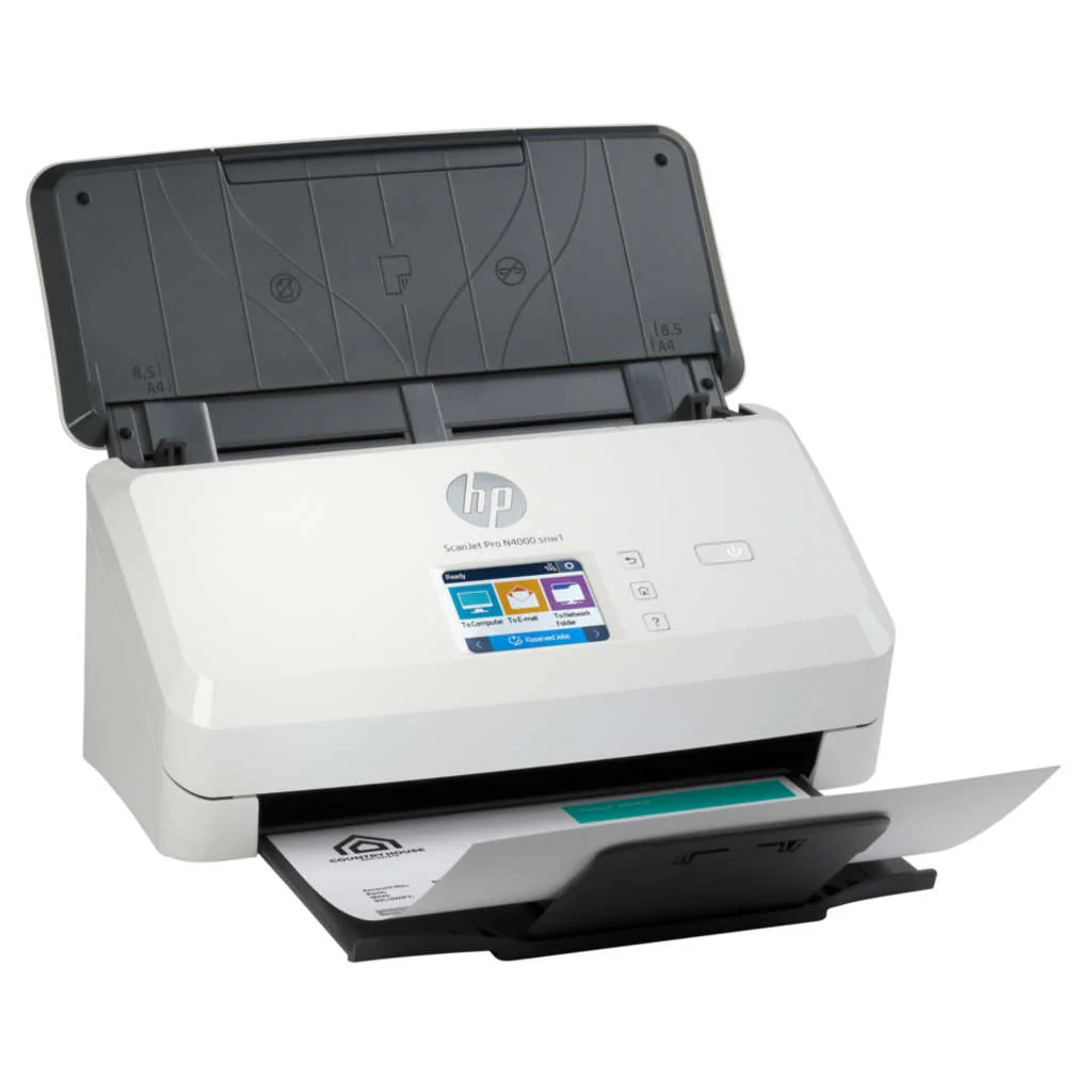 HP ScanJet Pro N4000 snw1 Sheet-Feed Scanner 6FW08A - Image 3