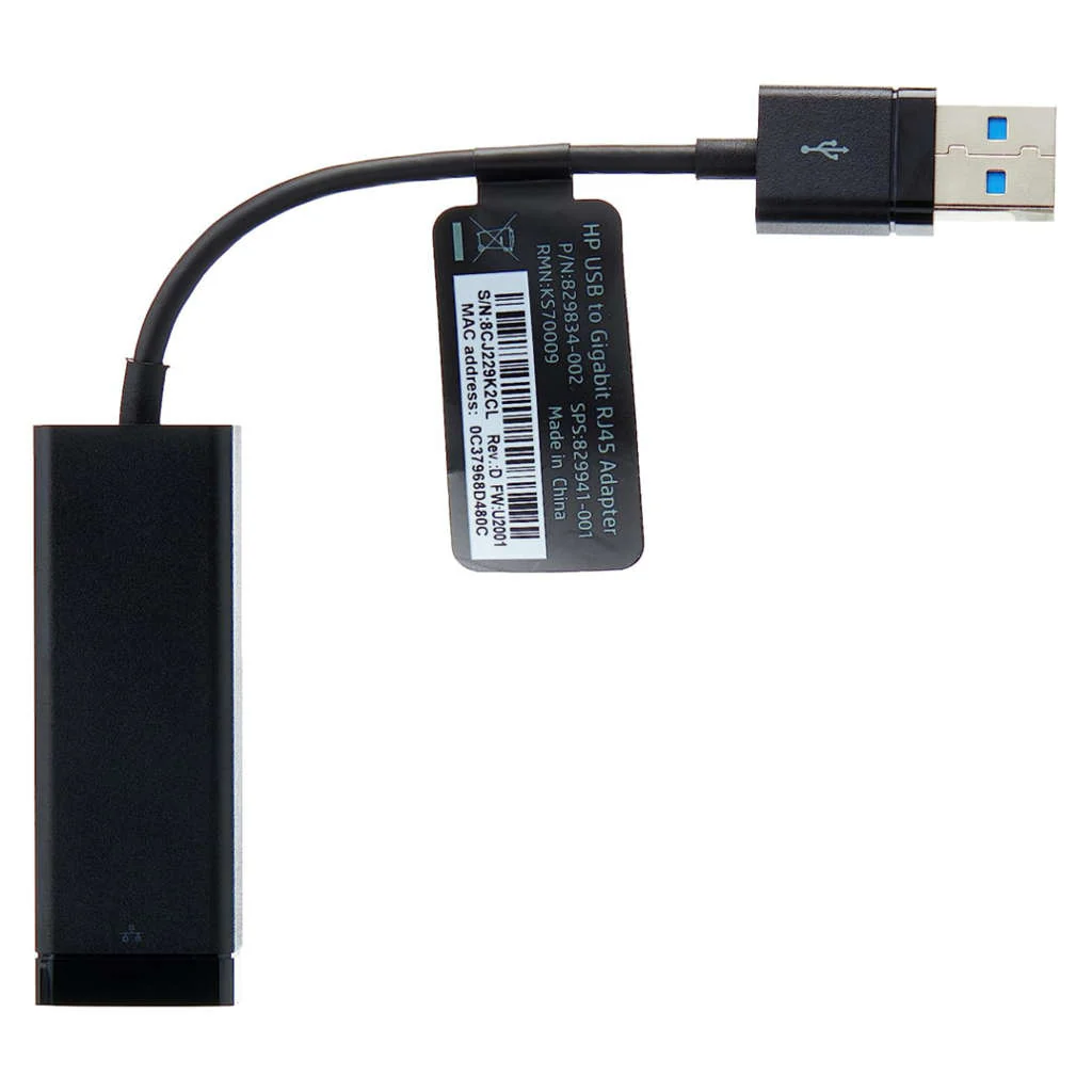 HP USB 3.0 To Gigabit LAN Adapter N7P47AA