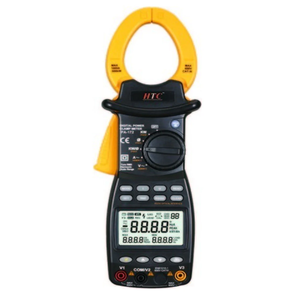 HTC Power Clamp Meter With Harmonics 1000A PA-172