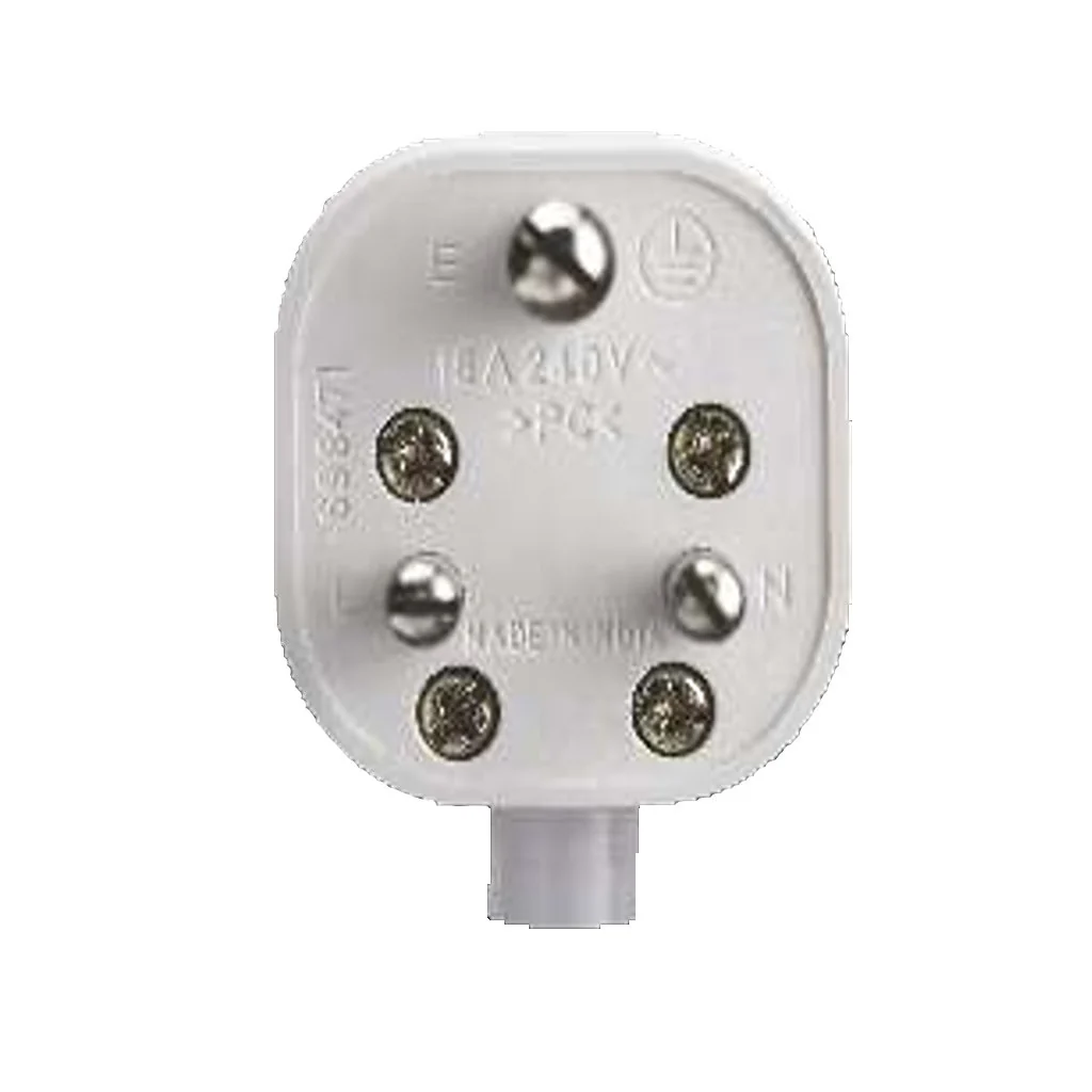 Indoasian 3Pin Plug 6A 698470