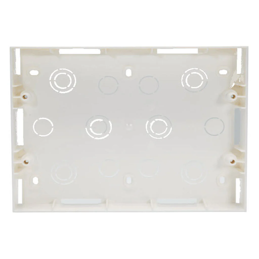 Indoasian Elvira 12Module Plastic Surface Box 800185