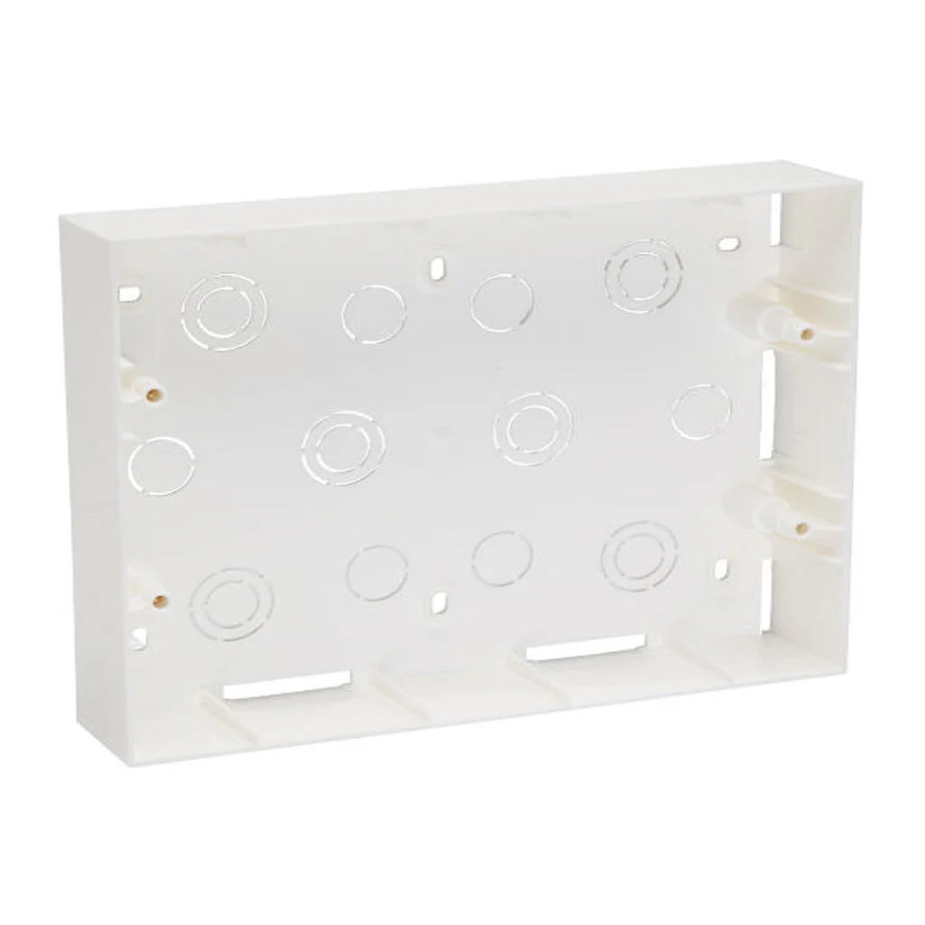 Indoasian Elvira 12Module Plastic Surface Box 800185 - Image 2