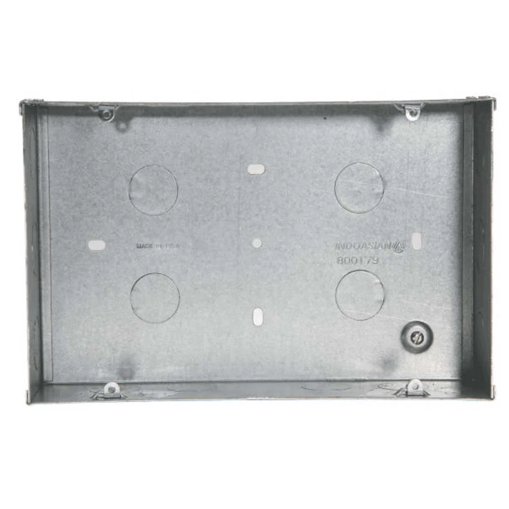 Indoasian Elvira 16Module Metal Flush Box 800179