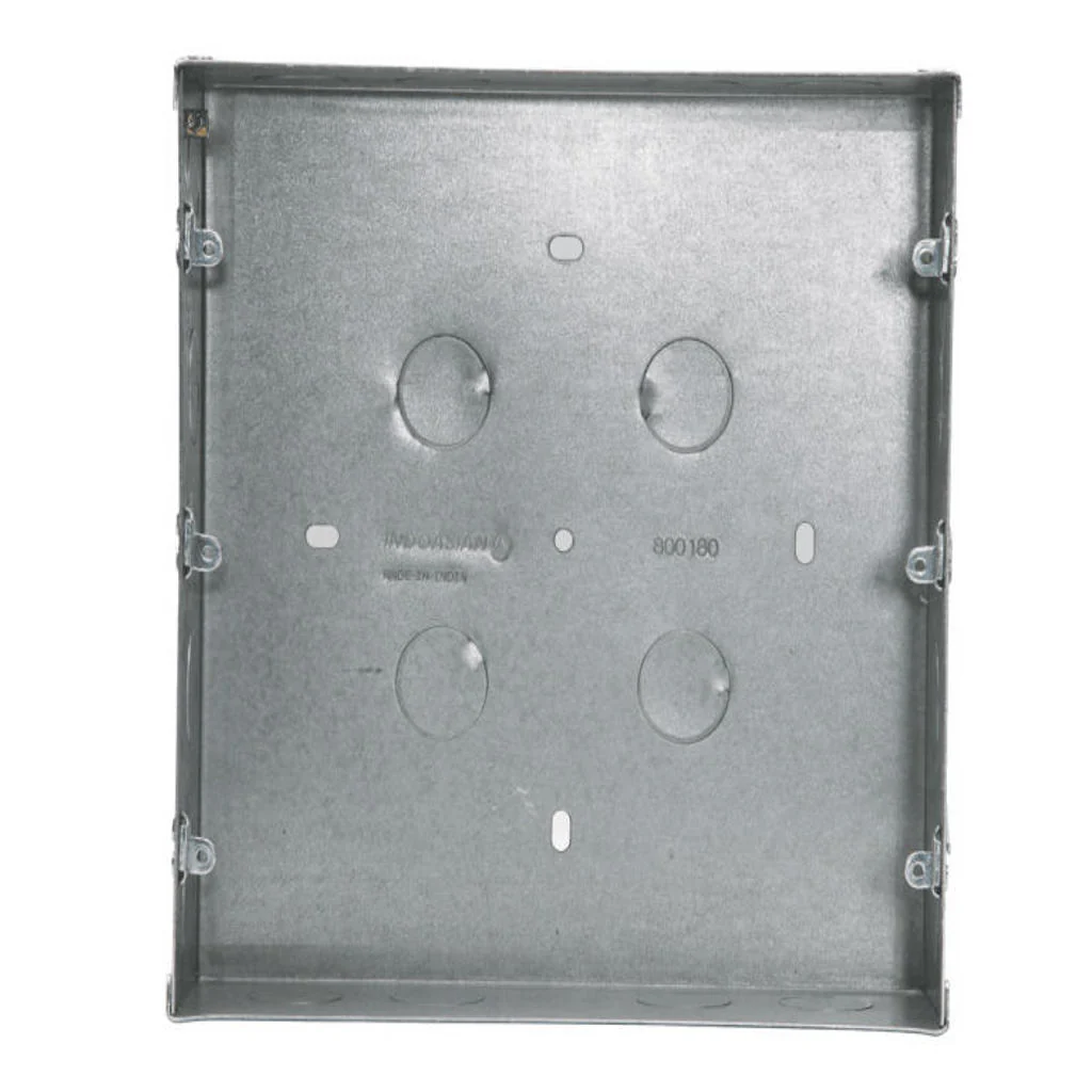 Indoasian Elvira 18Module Metal Flush Box 800180