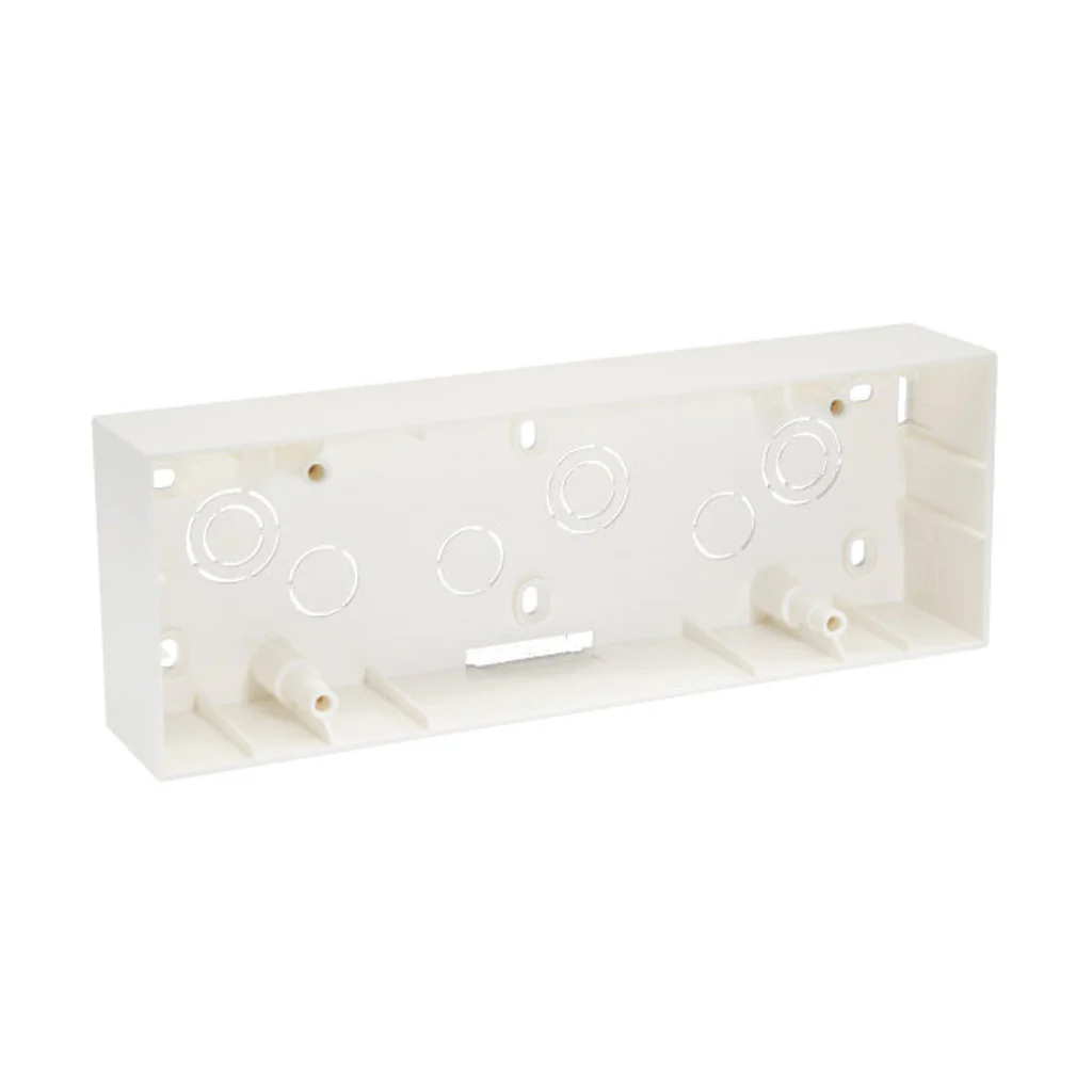 Indoasian Elvira 8Module Plastic Surface Box(Horizontal) 800188 - Image 2