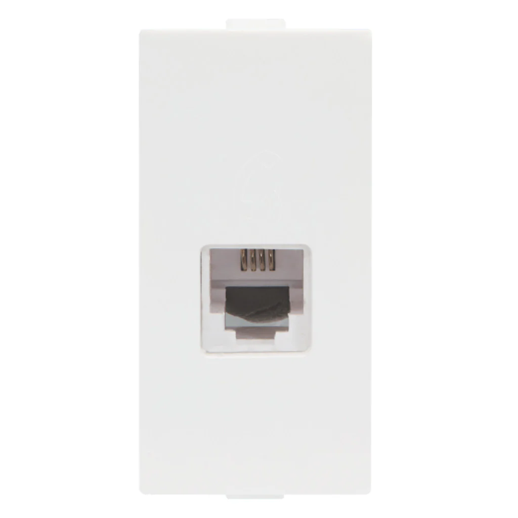 Indoasian Elvira RJ11 Telephone Socket 800130