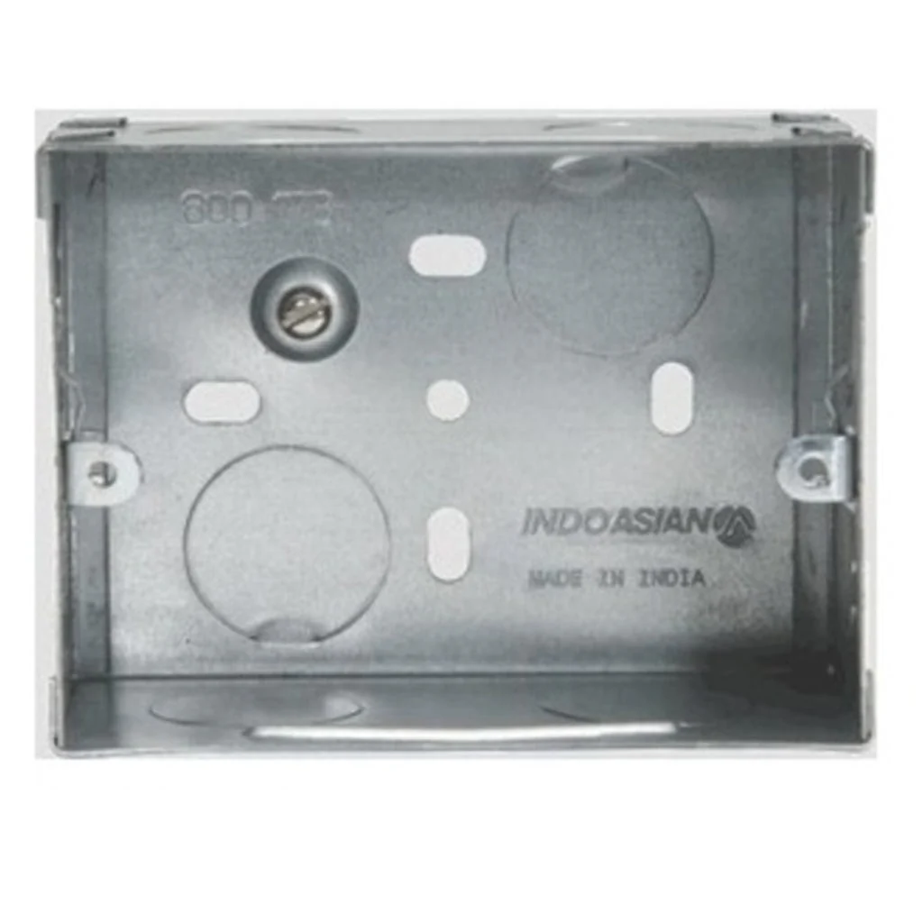 Indoasian Glint 3Module Metal Flush Box 800173