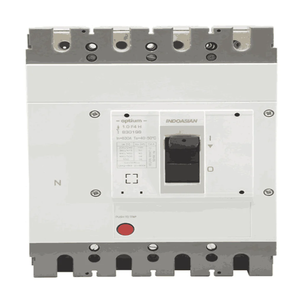 Indoasian Optium 1.0 MCCB 315A-630A 4Pole 50KA