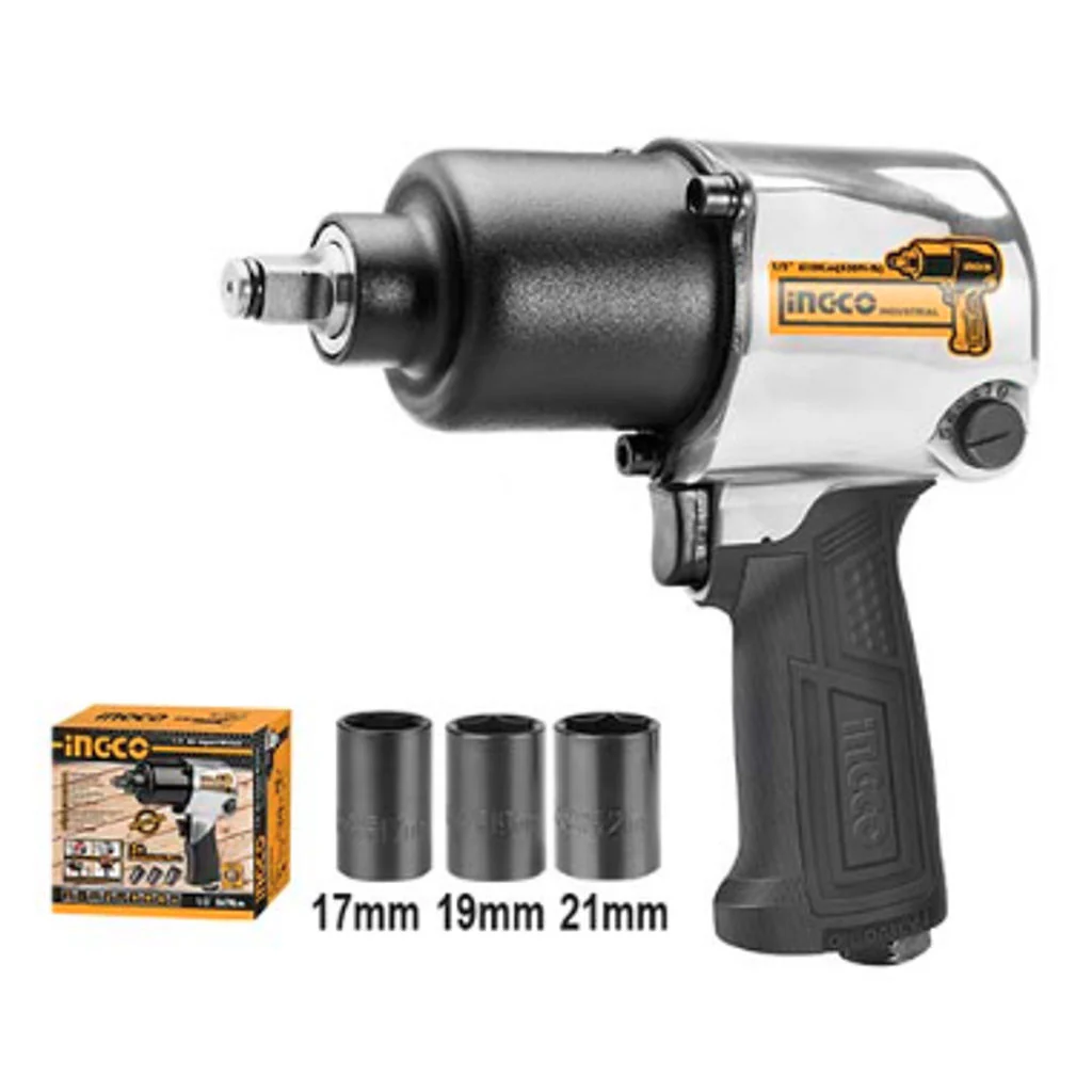 Ingco Air Impact Wrench 12.5mm 7000RPM AIW12562