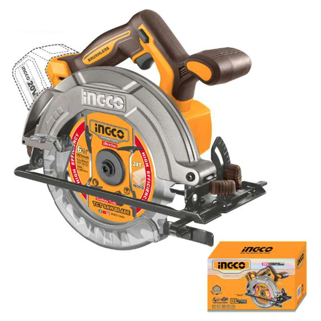 Ingco Cordless Circular Saw 20 V CSLI1652 - Image 2
