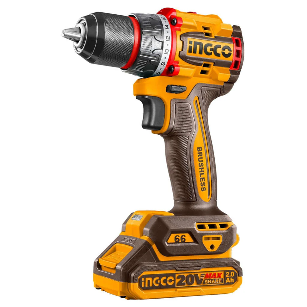 Ingco Cordless Compact Drill Driver 20 V CDLI20668 - Image 2