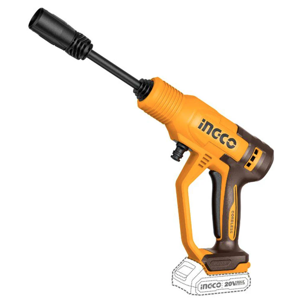 Ingco Cordless Pressure Washer 24.8 Bar CPWLI2036 - Image 2