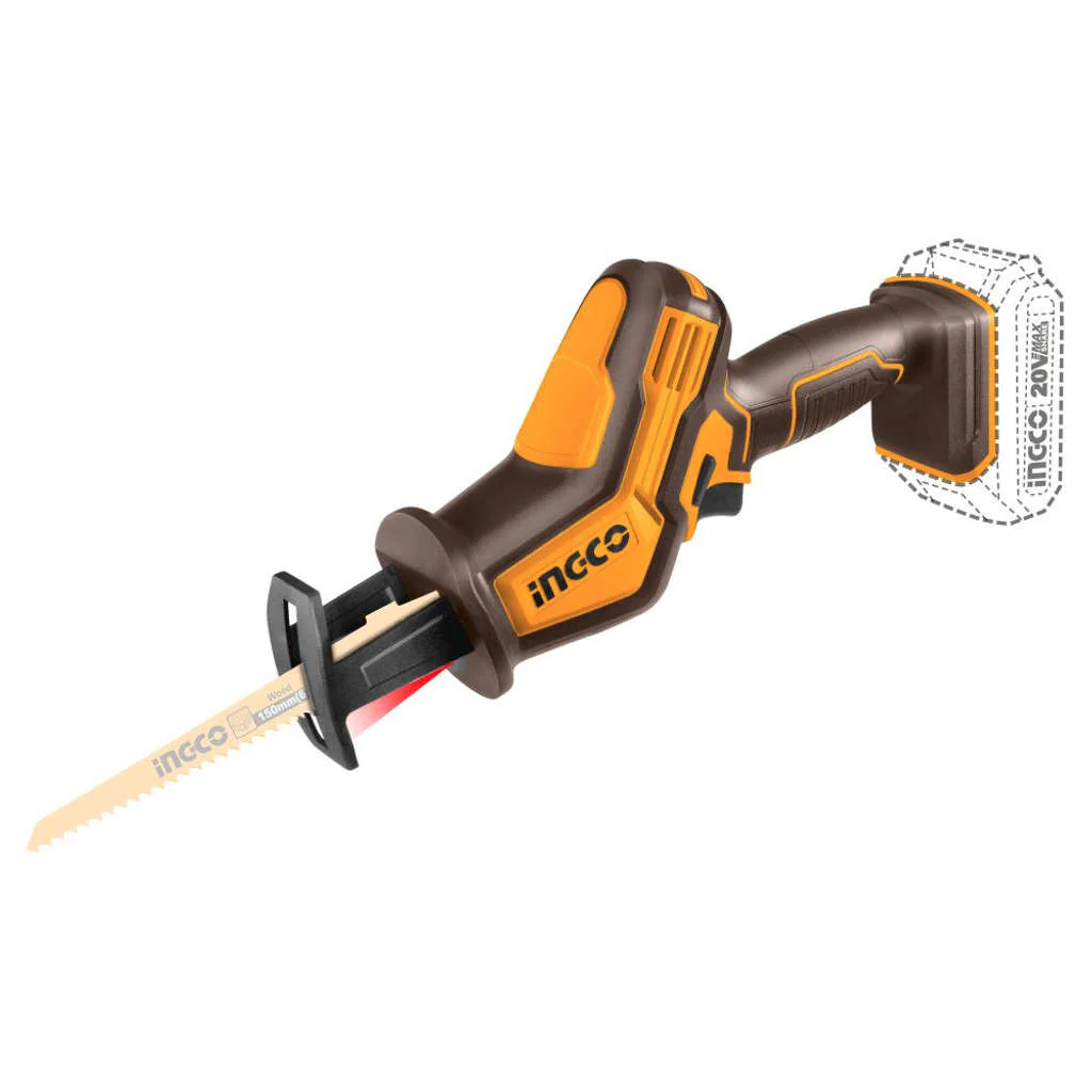 Ingco Cordless Reciprocating Saw 20 V CRSLI6508 - Image 2