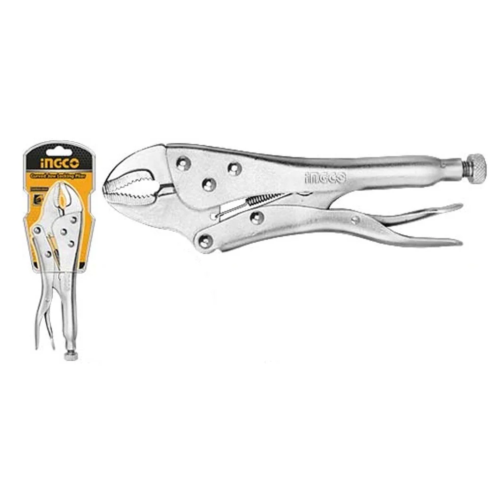 Ingco Curved Jaw Locking Plier 10 Inch HCJLW0210 - Image 2