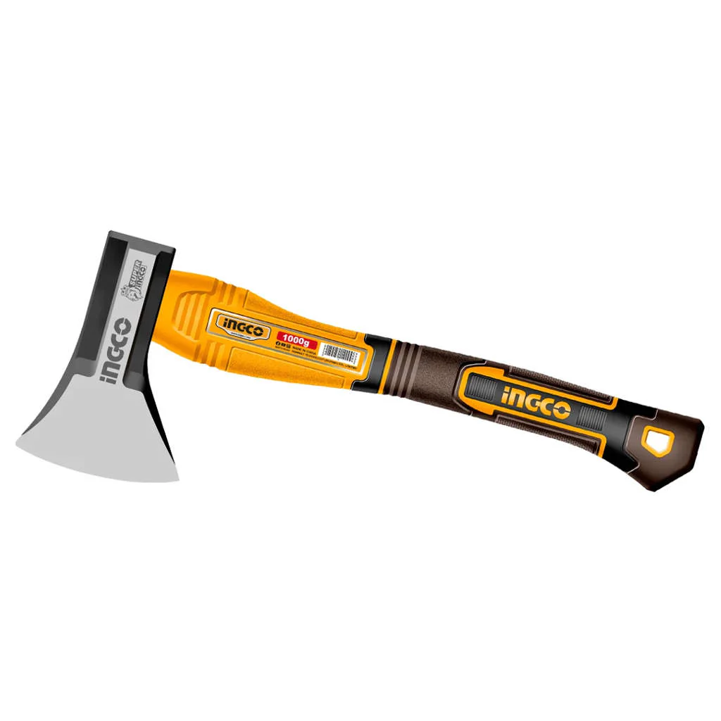 Ingco Fiberglass Handle Axe 1000 g HAX0811000F