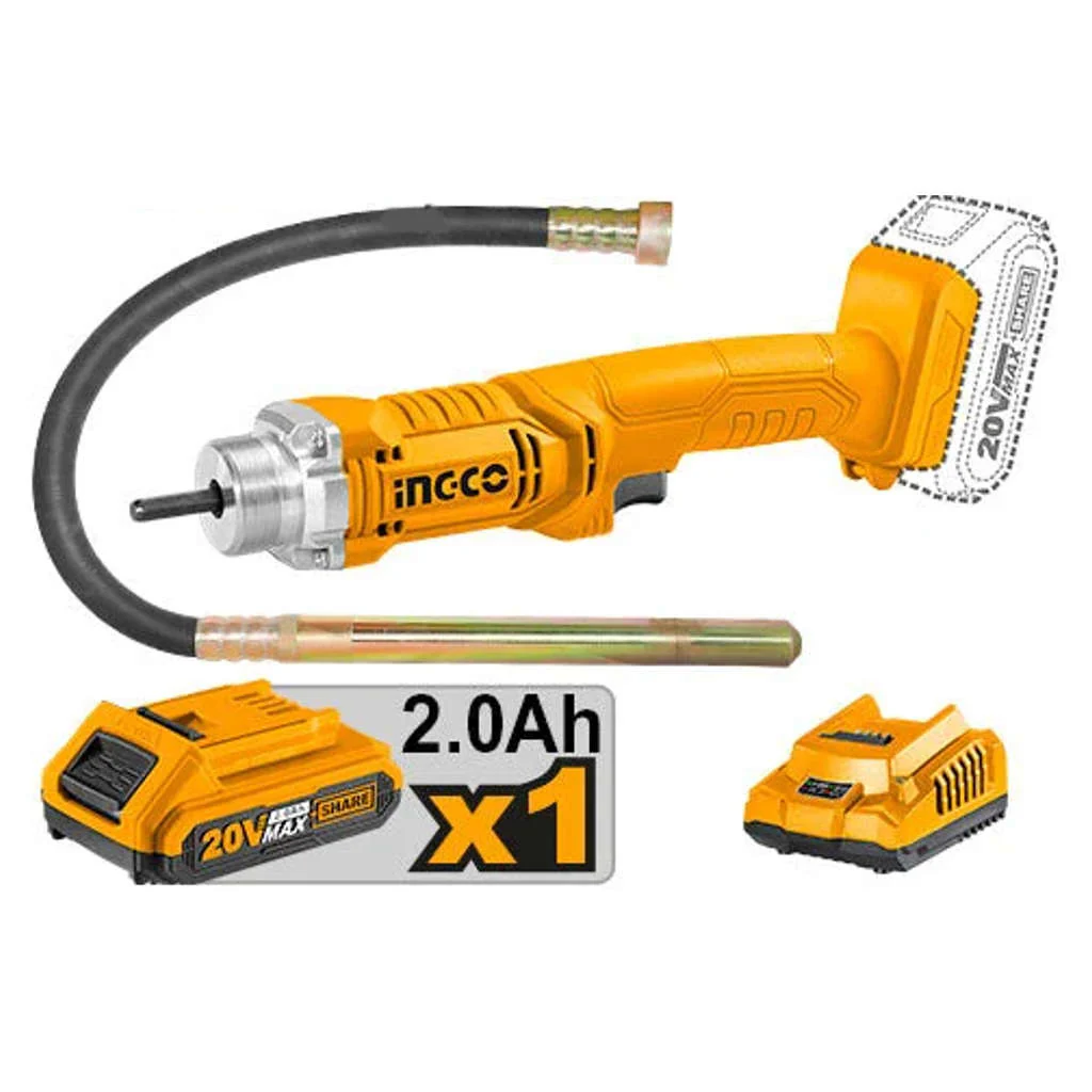 Ingco Lithium-Ion Concrete Vibrator 20V CCVLI2023011