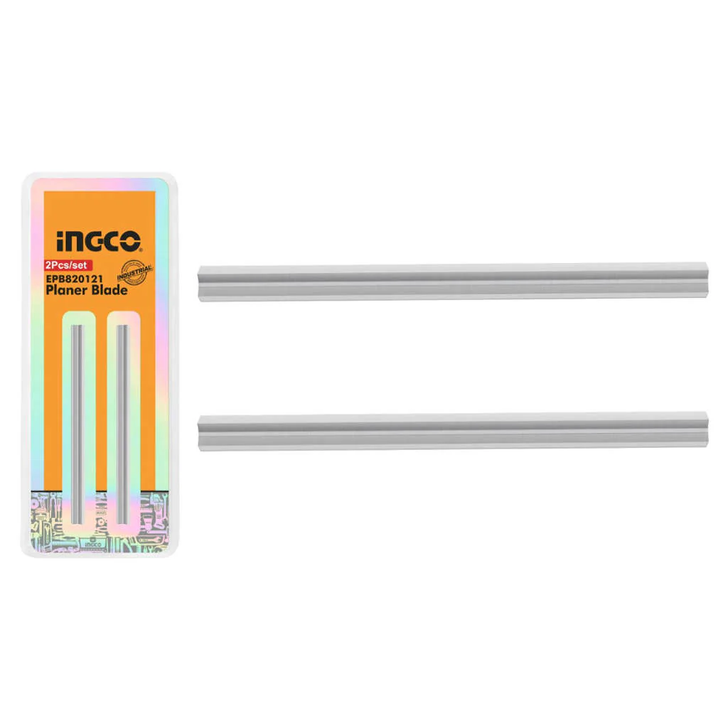 Ingco Planer Blade Set Of 2 Pcs EPB820121 - Image 2