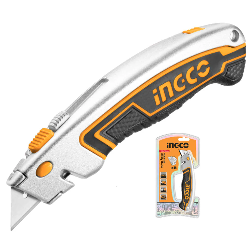 Ingco Utility Cutter Knife HUK6128