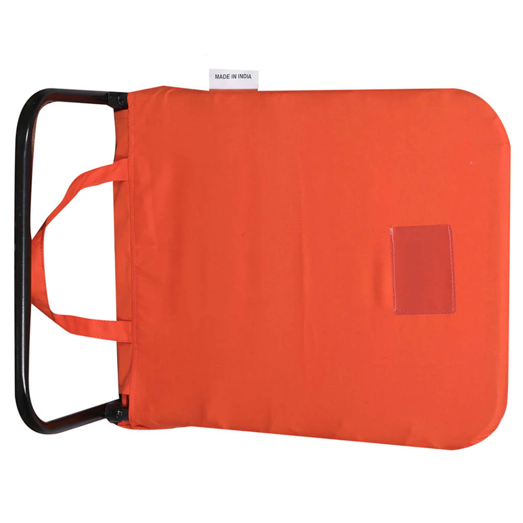 Inspiria Meditation Chair Foldable D1 Orange - Image 4