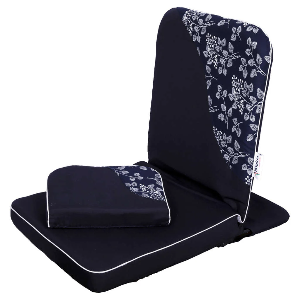 Inspiria Meditation Chair Foldable D3S Navy Blue