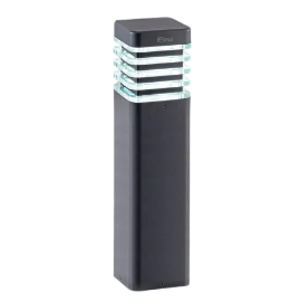 Inventaa Eberta LED Bollard Ice Cube Garden Bollard Light 2 Feet Square 12c - 2802