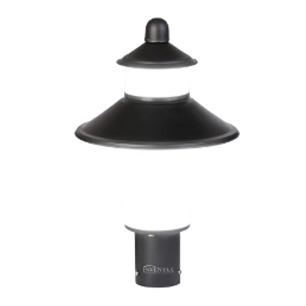 Inventaa Optic Fabula LH LED Pipe Mount Gate Light 20 W 12c - 401B