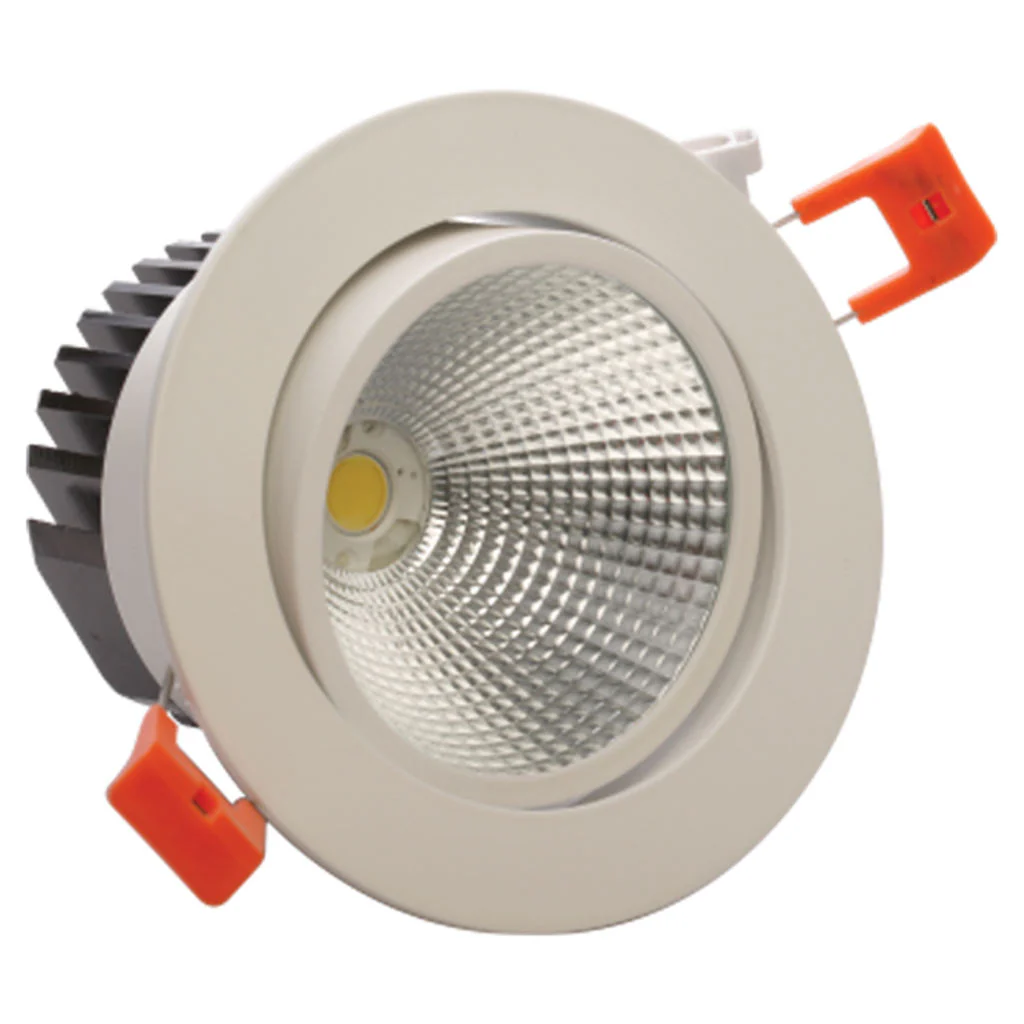 Jaquar Estus Swivel LED COB Downlight Round 18W 4000K LETS36R018XN