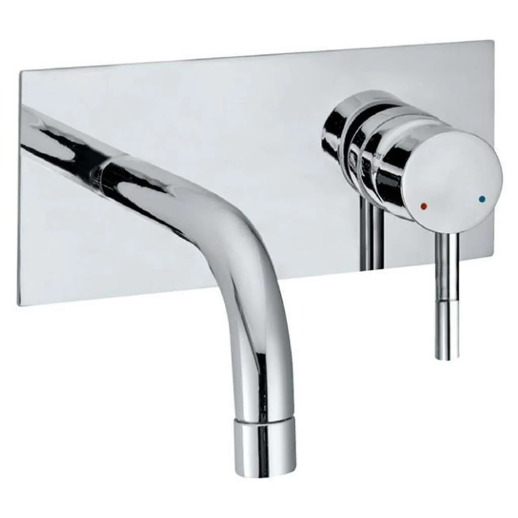 Jaquar Solo Single Lever Basin Mixer Wall Mounted SOL-6233NK