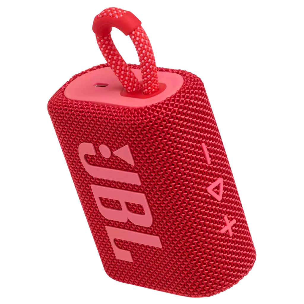 JBL GO 3 Portable Waterproof Speaker Red JBLGO3REDAM - Image 5
