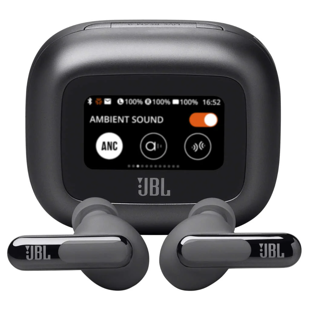 JBL Live Beam 3 Wireless Noise Cancellation Earbuds Black JBLLIVEBEAM3BLK