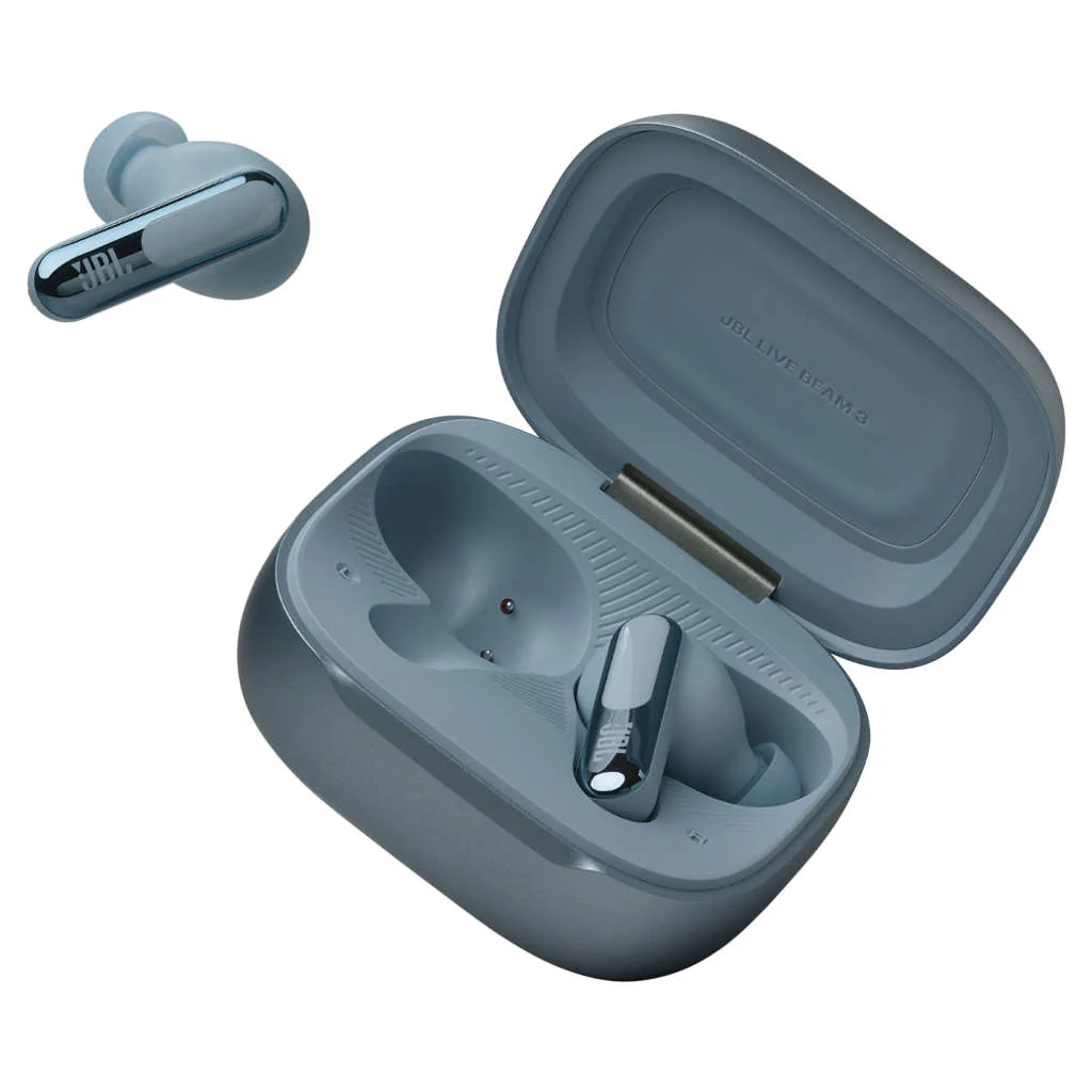 JBL Live Beam 3 Wireless Noise Cancellation Earbuds Blue JBLLIVEBEAM3BLU - Image 8