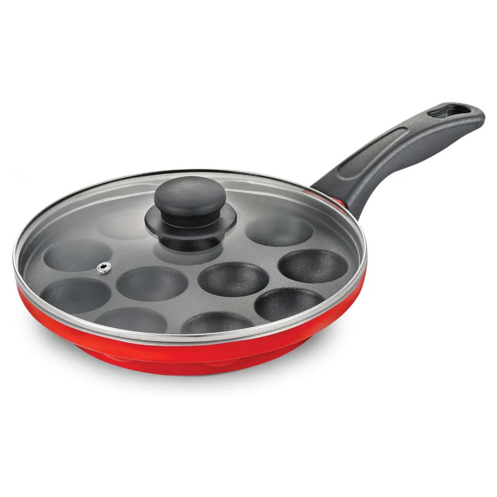 Judge Basics Non Stick Paniyarakkal With Glass Lid 240 mm