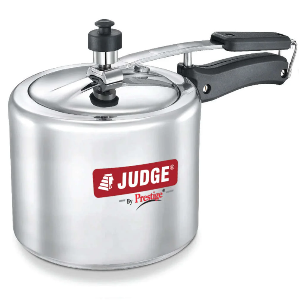 Judge Deluxe Inner Lid Aluminum Pressure Cooker 2L