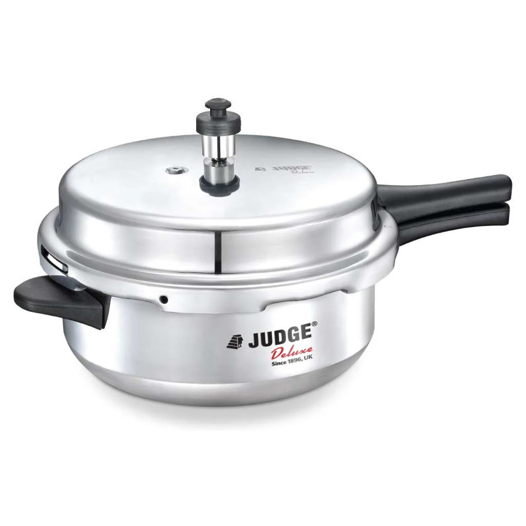 Judge Deluxe Sr Deep Outer Lid Aluminum Pressure Pan 6L