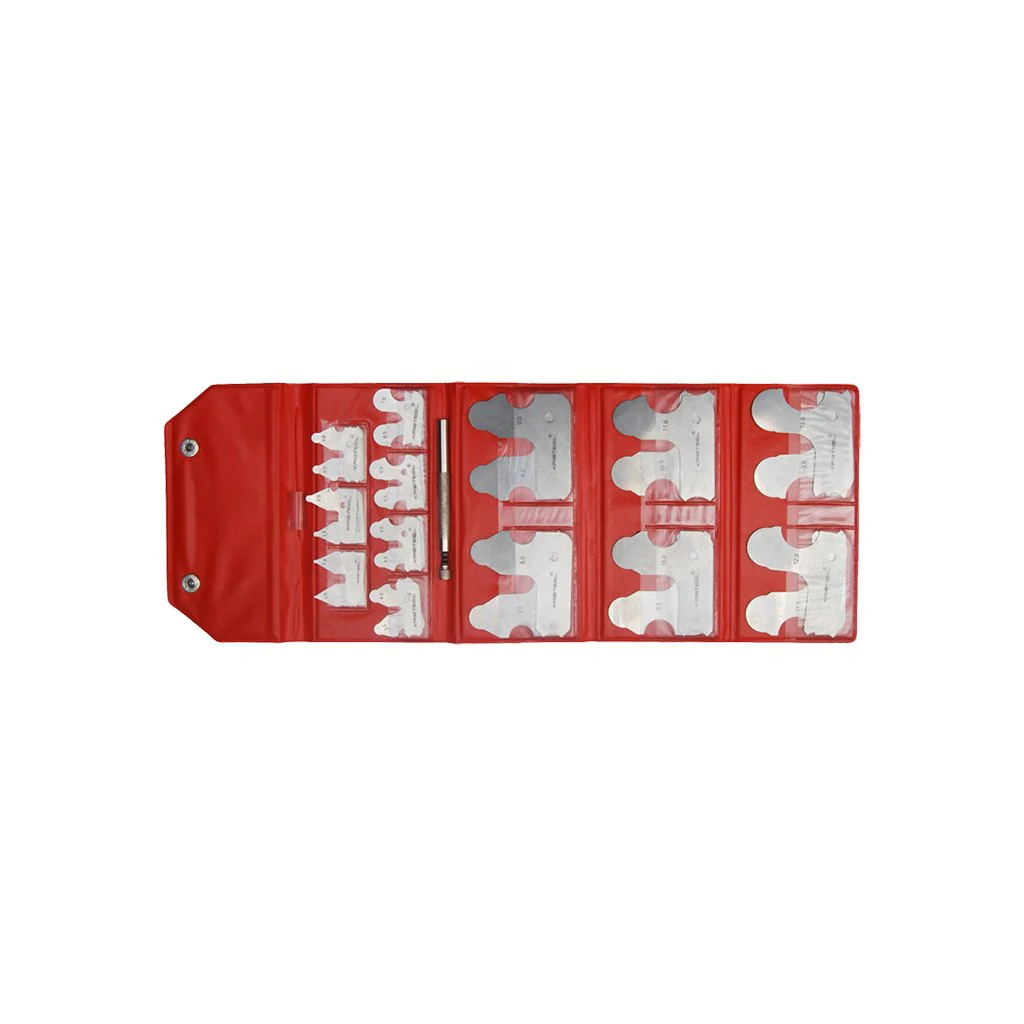 Kristeel Shinwa Radius Gauge - 26 Pc. Set 1512 – 26 L