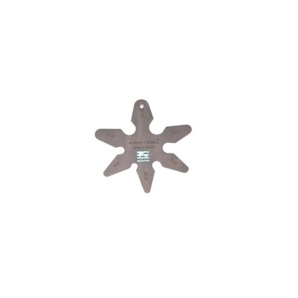 Kristeel Shinwa Sheave Gauge Single Piece – 6 Sizes (Type B) 3239