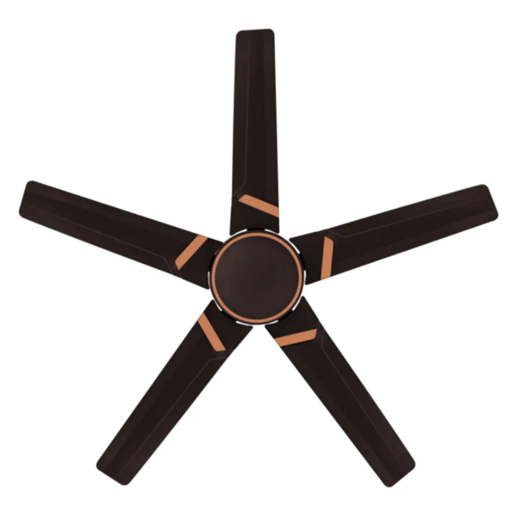 Kuhl Brise Star E5 BLDC Ceiling Fan With Remote 1320 mm Espresso - Image 3