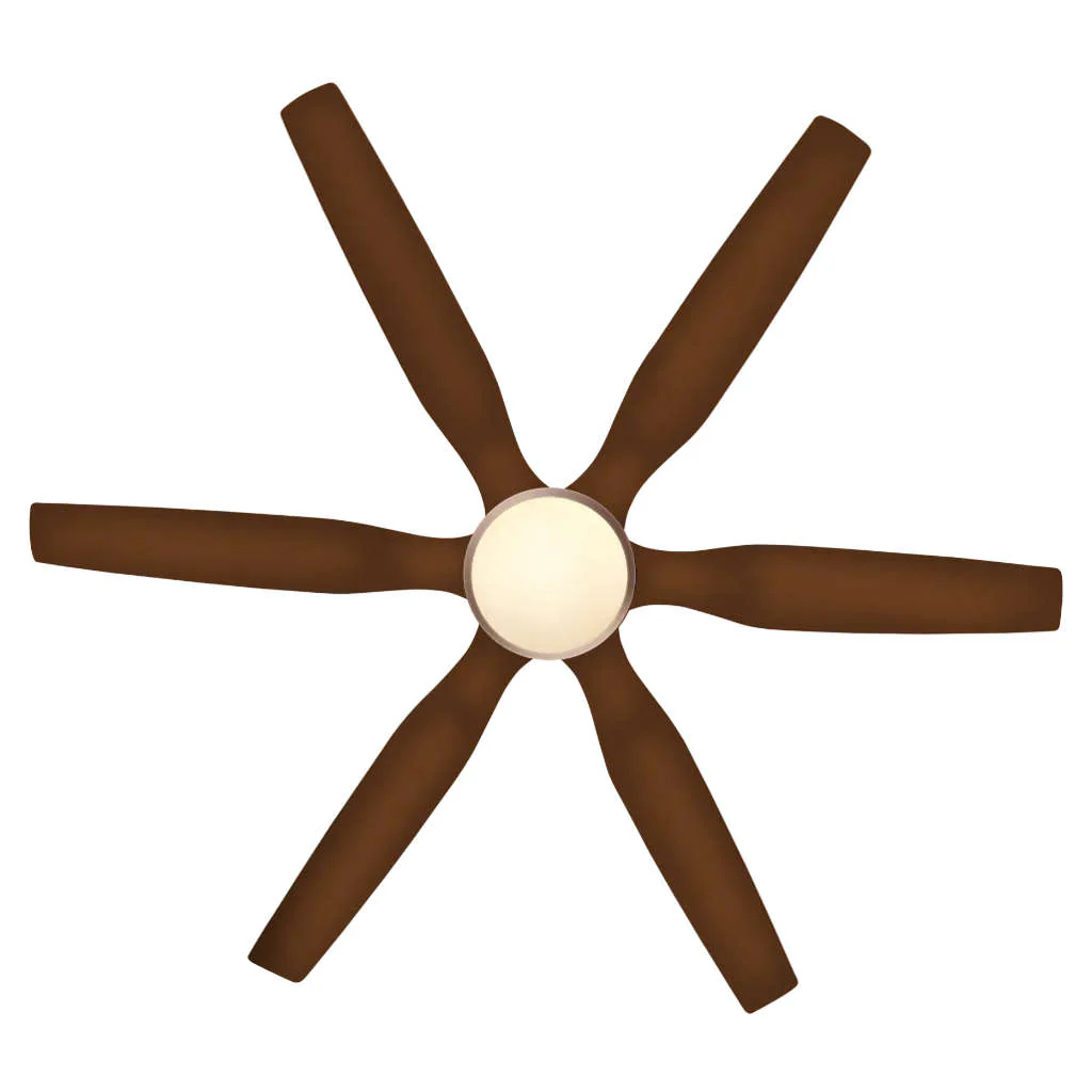 Kuhl Galaxis G6 BLDC Underlight Ceiling Fan With Remote 1400 mm Brown - Image 3