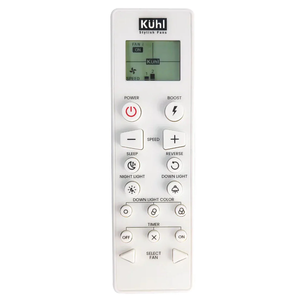 Kuhl Galaxis G6 BLDC Underlight Ceiling Fan With Remote 1670 mm White - Image 5