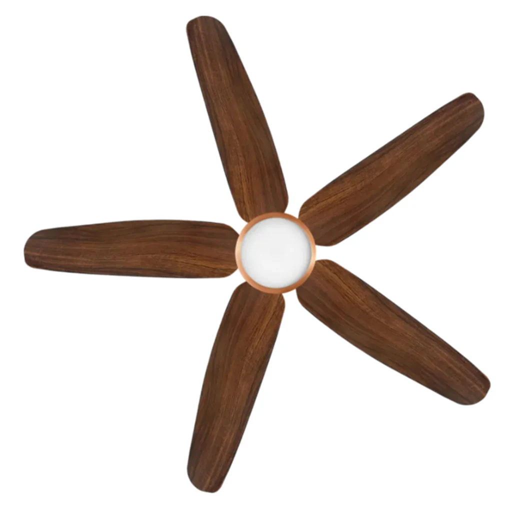 Kuhl Luxus C5 BLDC Underlight Ceiling Fan 1200mm Teak - Image 5