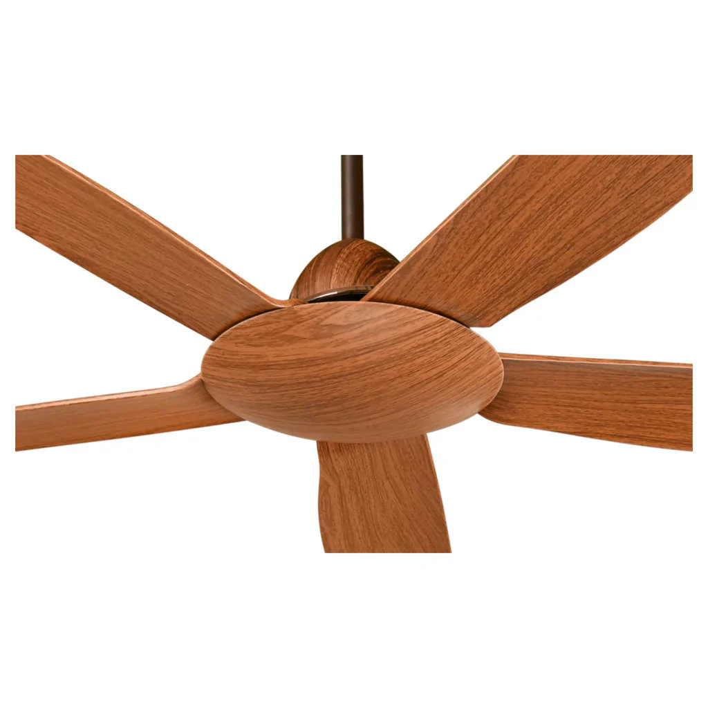 Kuhl Meridian M55 BLDC Ceiling Fan With Remote 1400 mm Teak Wood - Image 2