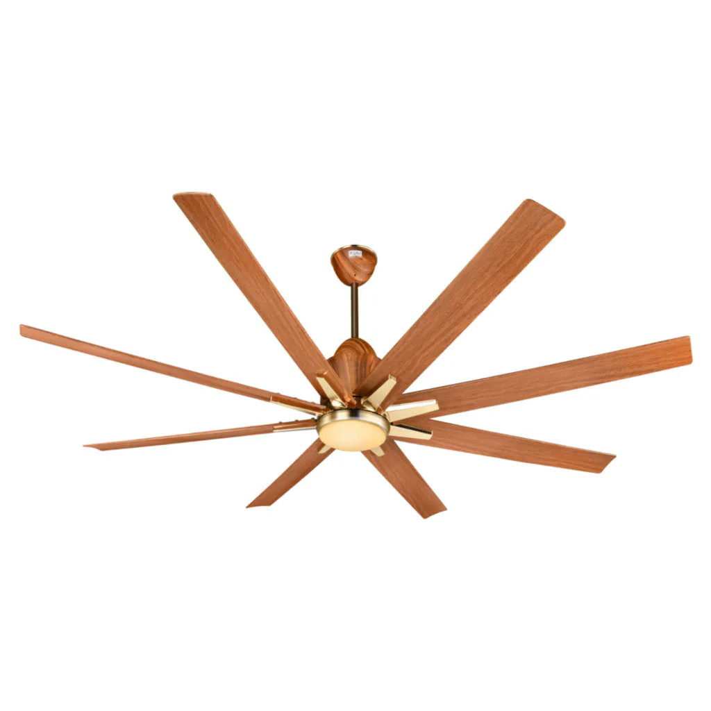 Kuhl Platin Star BLDC Underlight Ceiling Fan 1550 mm Teak Wood - Image 3