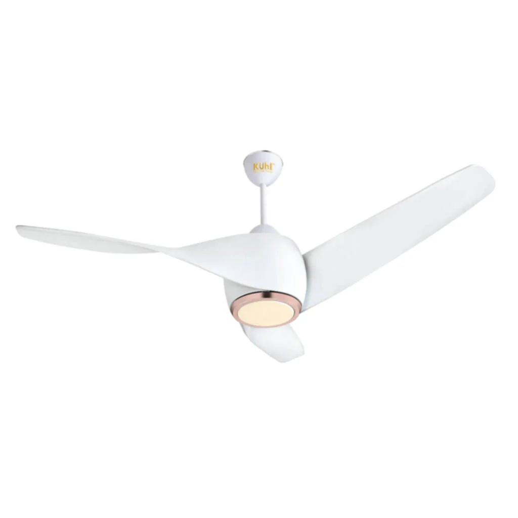 Kuhl Twist L3 BLDC Ceiling Fan With Remote 1320 mm White - Image 3