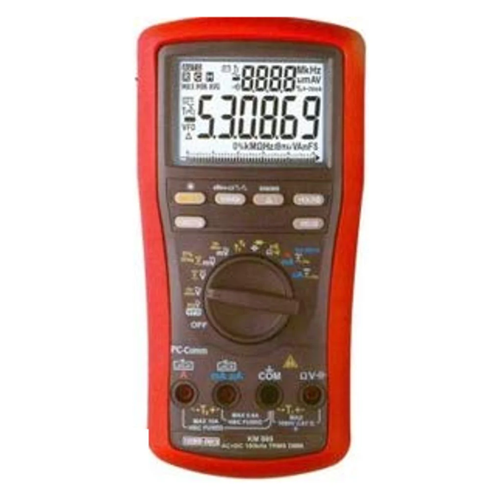 Kusam-meco Autoranging TRMS Digital Multimeter 5-4/5 Digits 500,000 Counts KM 869