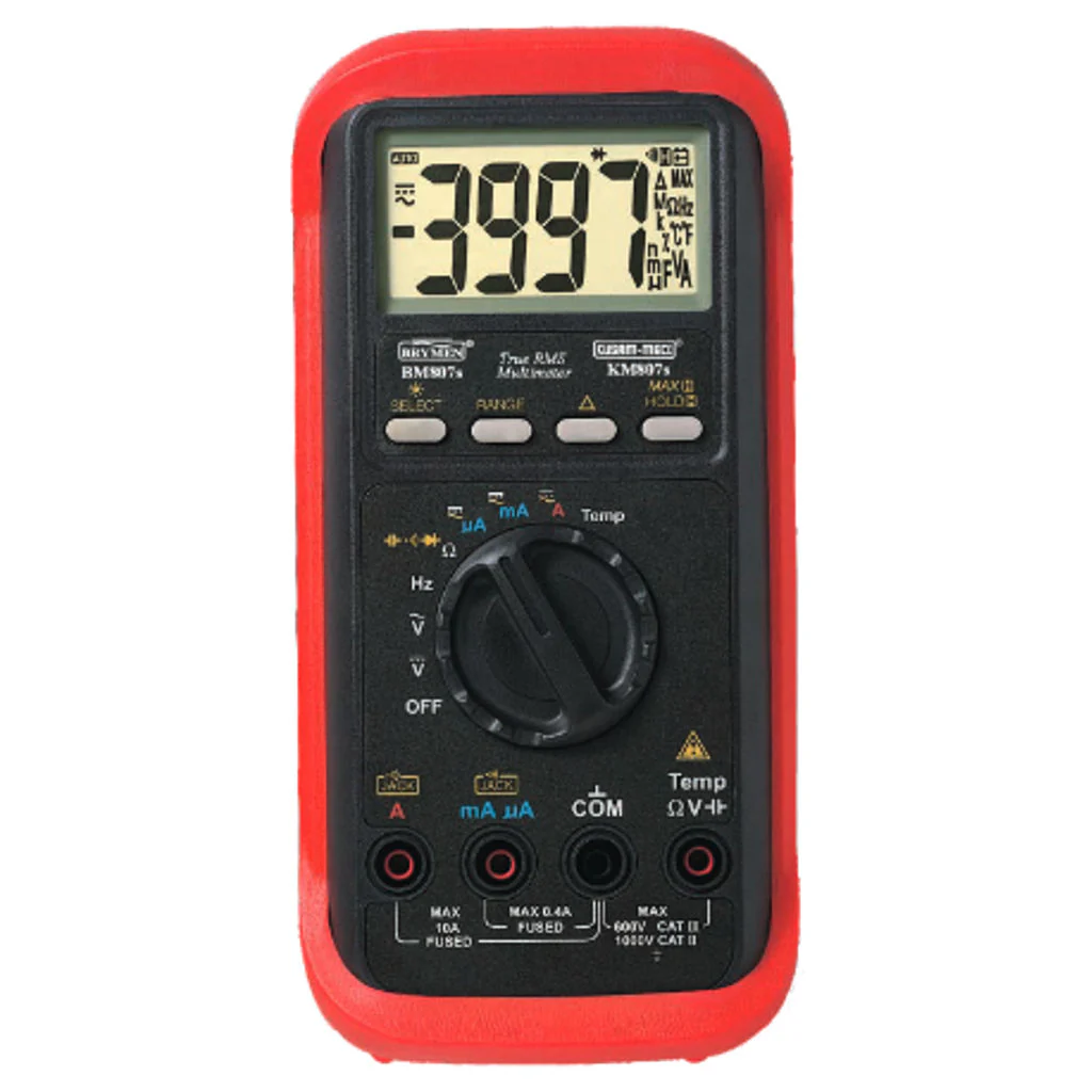 Kusam-meco Autoranging True RMS Digital Multimeter 4000 Counts KM 807s